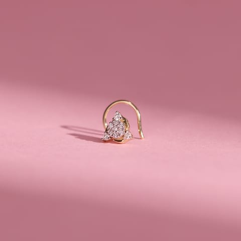 Solene Diamond Nose Pin Solene Diamond Nose Pin