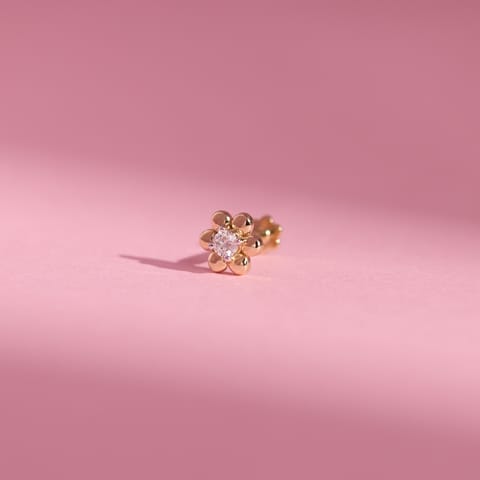 Petaline Diamond Nose Pin Petaline Diamond Nose Pin
