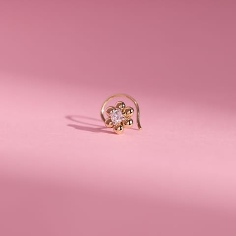 Petaline Diamond Nose Pin Petaline Diamond Nose Pin