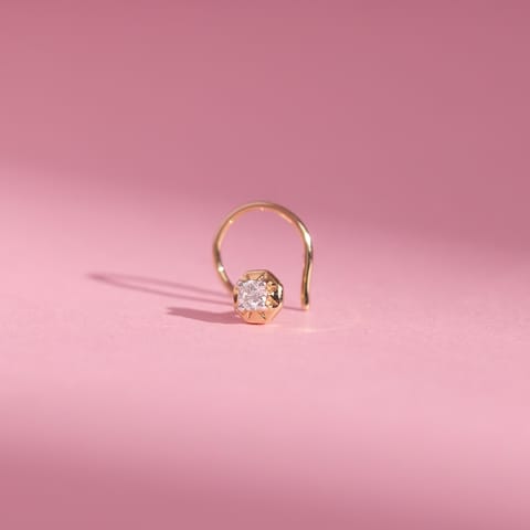 Eternal Glint Diamond Nose Pin