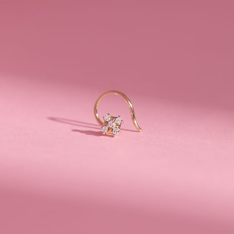 Radiant Edge Diamond Nose Pin Radiant Edge Diamond Nose Pin