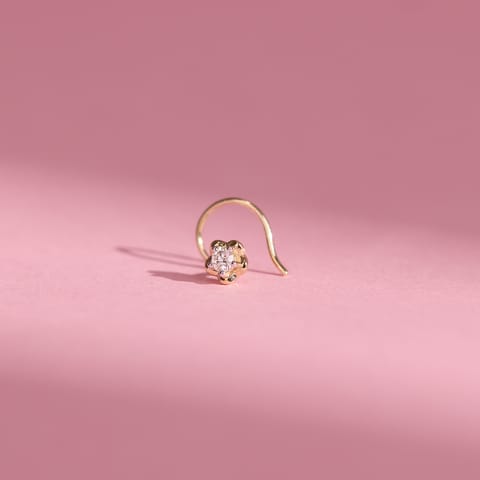 Everglint Diamond Nose Pin