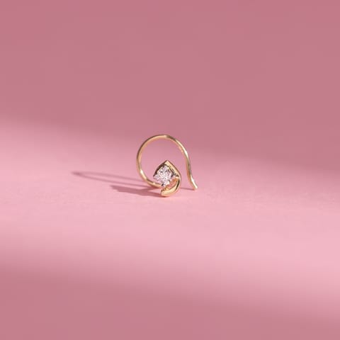 Zelia Diamond Nose Pin