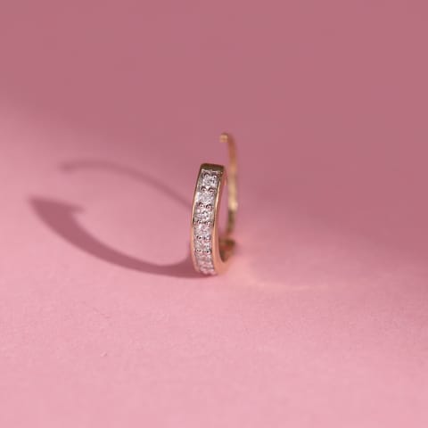 Classic Line Diamond Nose Ring Classic Line Diamond Nose Ring