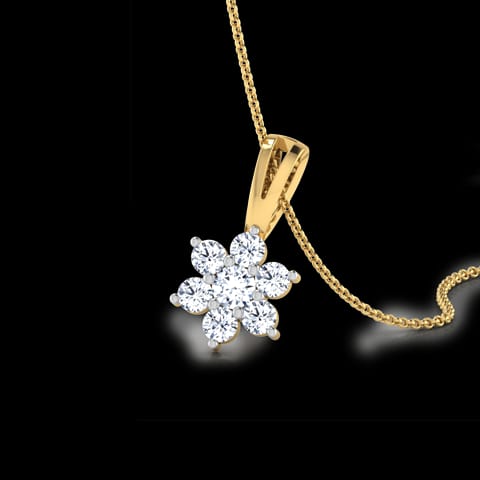 Classic Seven-Stone Diamond Pendant