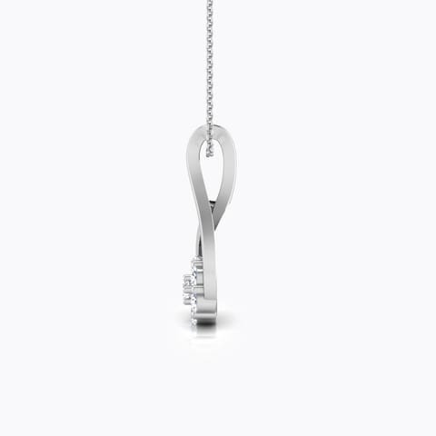 Threaded Flower Diamond Pendant Threaded Flower Diamond Pendant