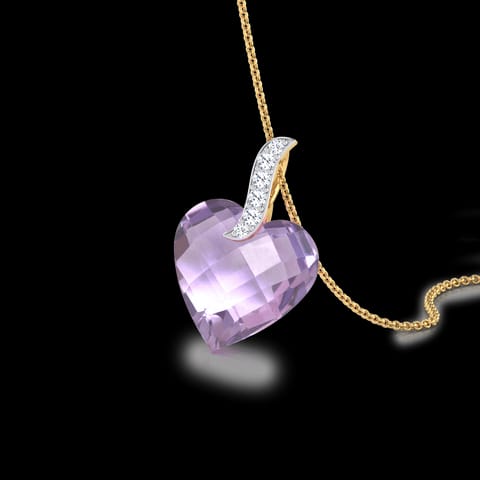 Mila Heart Gemstone Pendant Mila Heart Gemstone Pendant