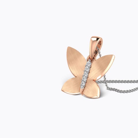 Brilliant Butterfly Pendant