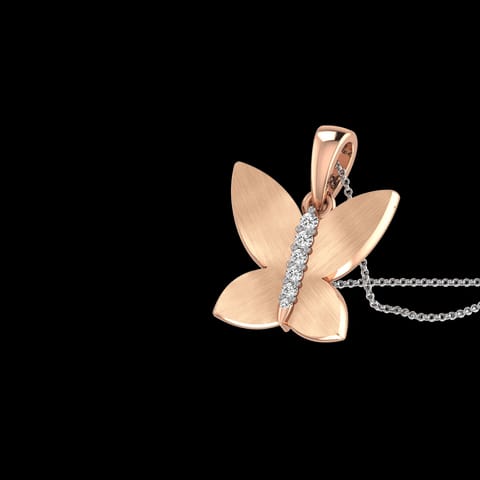 Brilliant Butterfly Pendant
