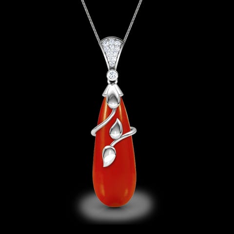 Gemstone Drop Pendant