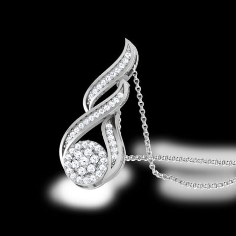 Ravel twine Diamond Pendant Ravel twine Diamond Pendant