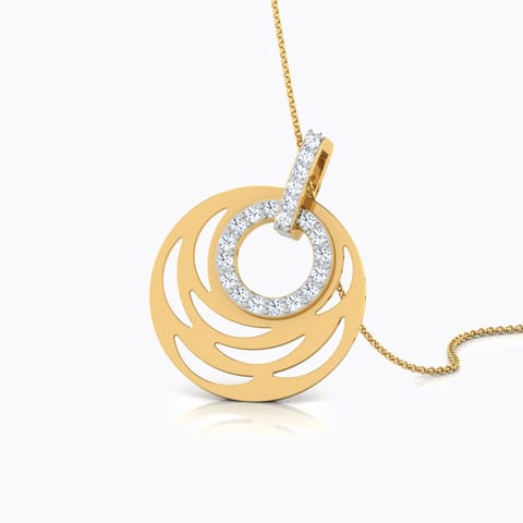 Supermoon Diamond Pendant