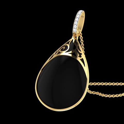 Midnight Gemstone Pendant Midnight Gemstone Pendant