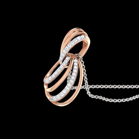 Hazel Whirl Diamond Pendant Hazel Whirl Diamond Pendant