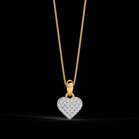 Chloe Heart Diamond Pendant