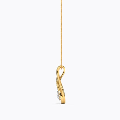 Carla Swirl Diamond Pendant Carla Swirl Diamond Pendant