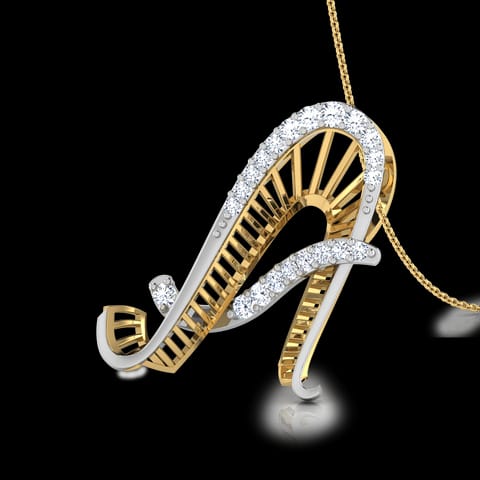 Blair Alphabet A Diamond Pendant Blair Alphabet A Diamond Pendant