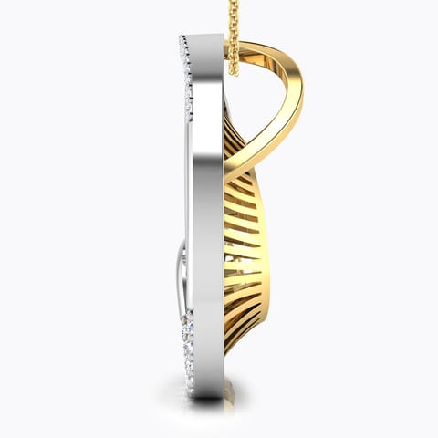 Dee Alphabet D Pendant