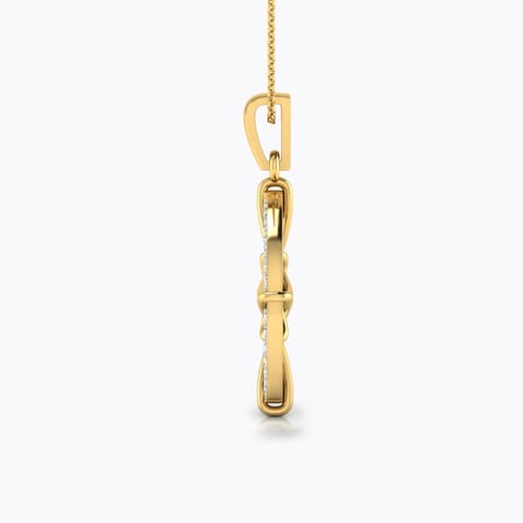 Stacy Looped Diamond Pendant