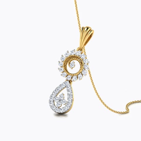 Sun Diamond Pendant