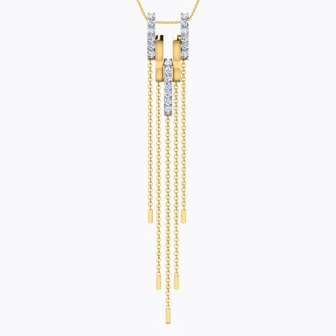 Bethany Tassel Diamond Pendant