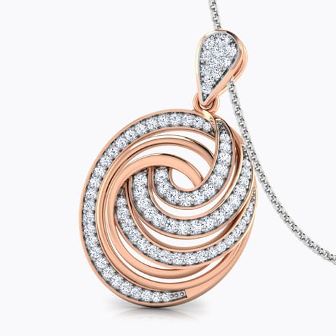 Swirl Diamond Pendant Swirl Diamond Pendant
