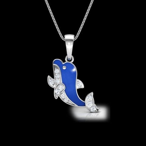 Bubbie Whale Pendant