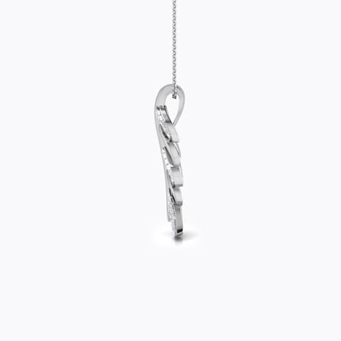 Wispy Leaf Diamond Pendant Wispy Leaf Diamond Pendant