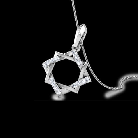 Twine Star Diamond Pendant Twine Star Diamond Pendant