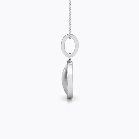 Alphabet V Diamond Pendant Alphabet V Diamond Pendant