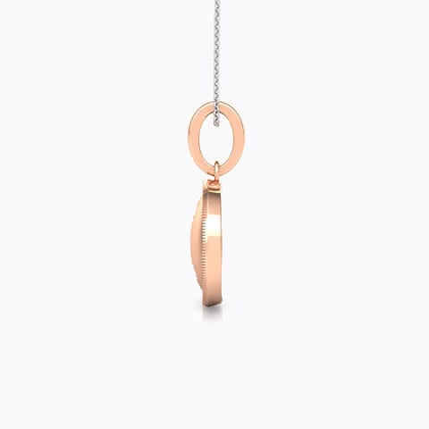 Alphabet I Diamond Pendant