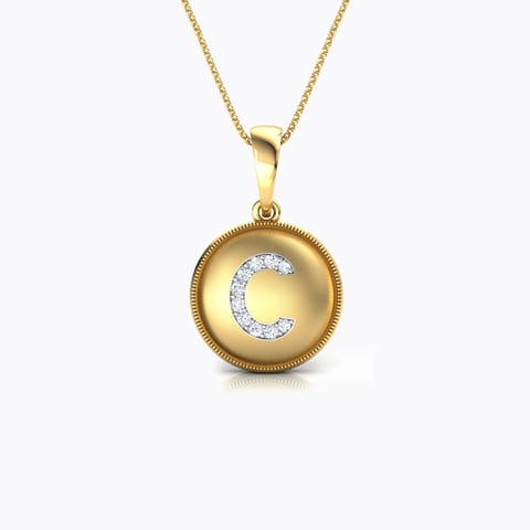Alphabet C Pendant