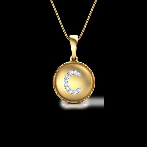 Alphabet C Pendant