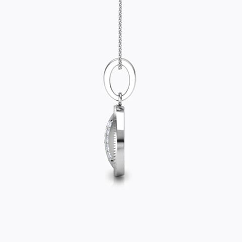 Alphabet M Diamond Pendant Alphabet M Diamond Pendant