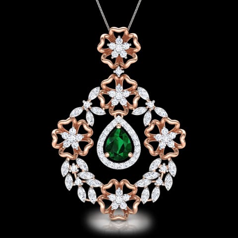 Festoon Gemstone Pendant