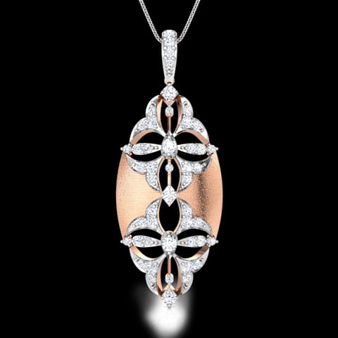 Enfold Brocade Pendant Enfold Brocade Pendant