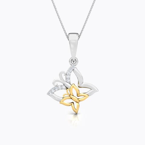 Butterfly Diamond Pendant
