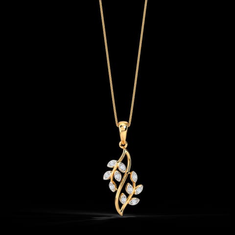 Shimmering Diamond Petals Pendant Shimmering Diamond Petals Pendant