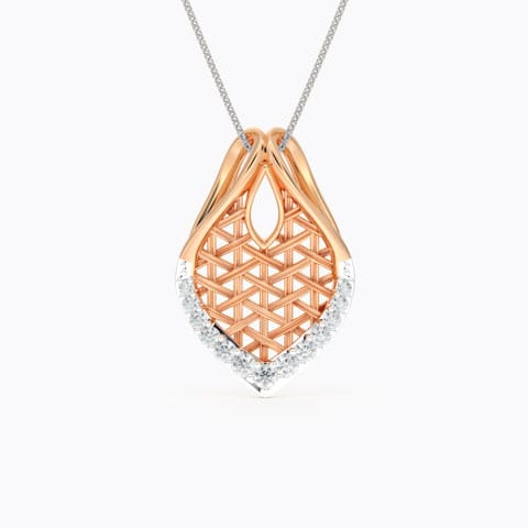 Sway Interlaced Diamond Pendant Sway Interlaced Diamond Pendant