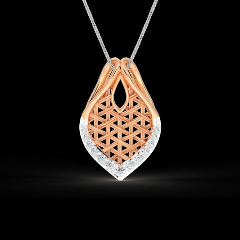 Sway Interlaced Diamond Pendant Sway Interlaced Diamond Pendant