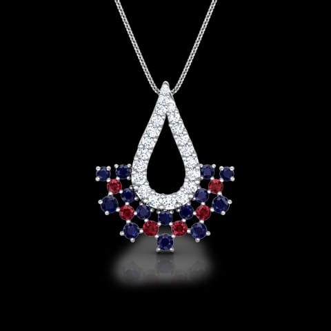 Veda Vibrant Gemstone Pendant Veda Vibrant Gemstone Pendant