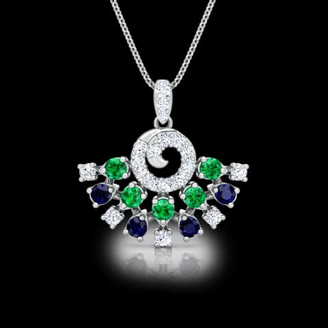 Tanya Vibrant Gemstone Pendant Tanya Vibrant Gemstone Pendant