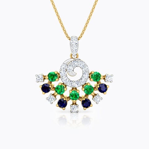 Tanya Vibrant Gemstone Pendant Tanya Vibrant Gemstone Pendant