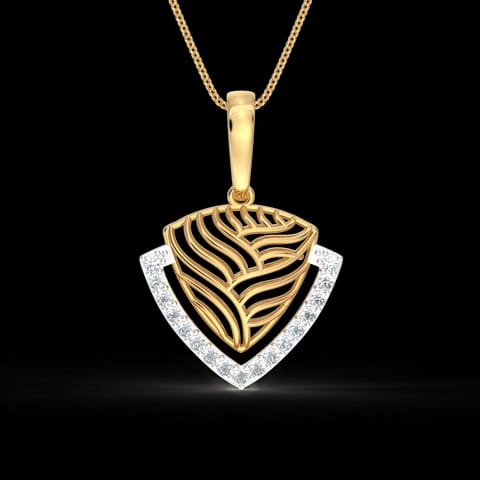 Trigon Mesh Pendant
