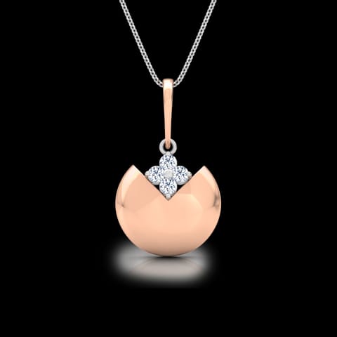 Aakriti Dome Diamond Pendant Aakriti Dome Diamond Pendant