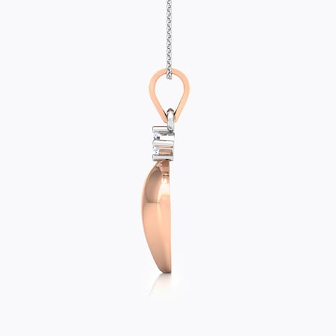Amira Diamond Leaf Pendant Amira Diamond Leaf Pendant
