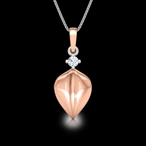 Amira Diamond Leaf Pendant Amira Diamond Leaf Pendant