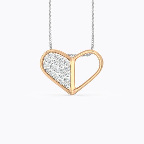 Flutter Diamond Heart Pendant Flutter Diamond Heart Pendant