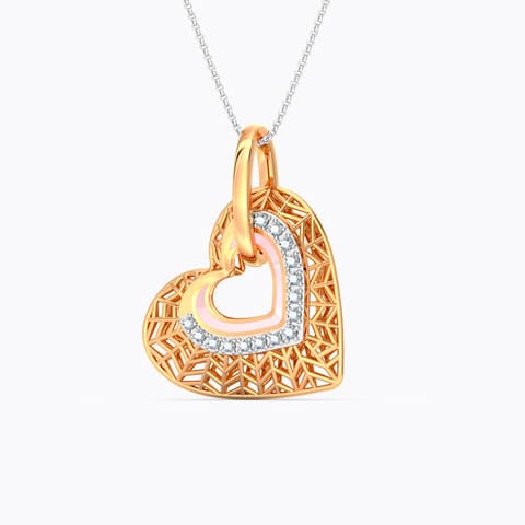 Adore Lattice Diamond Pendant