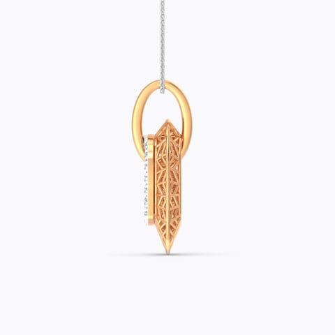 Adore Lattice Diamond Pendant